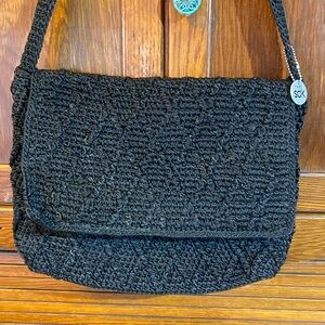 The Sak black envelope purse